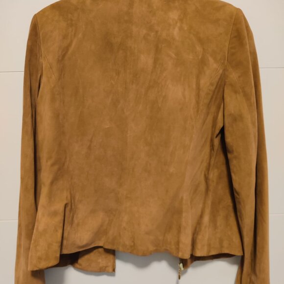 St. John Suede Jacket - Picture 2 of 7